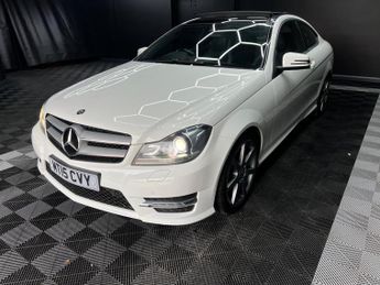 Mercedes-Benz C Class 2.1 C220 CDI AMG Sport Edition G-Tronic+ Euro 5 (s/s) 2dr