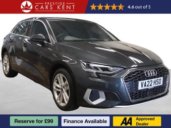 Audi A3 1.4 TFSIe 40 Sport Sportback 5dr Petrol Plug-in Hybrid S Tronic 