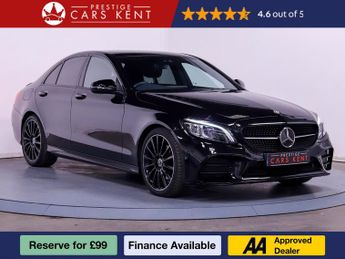 Mercedes C Class 2.0 C220d AMG Line Night Edition (Premium) Saloon 4dr Diesel G-T