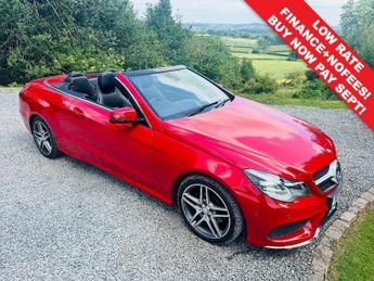 Mercedes E Class 2.1 E250 CDI AMG Sport Cabriolet 2dr Diesel G-Tronic+ Euro 5 (s/