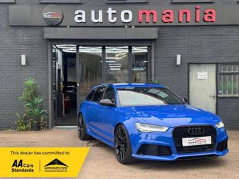 Audi A6 4.0 RS6 PLUS AVANT TFSI QUATTRO 5d 597 BHP **FINANCE OPTIONS AVA