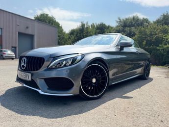 Mercedes-Benz C Class 2.1 C220d AMG Line Cabriolet G-Tronic+ Euro 6 (s/s) 2dr