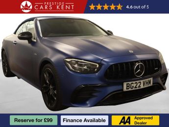 Mercedes E Class 3.0 E53h BiTurbo MHEV AMG Night Edition (Premium Plus) Cabriolet