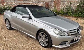 Mercedes E Class 2.1 E220 CDI BlueEfficiency Sport Cabriolet G-Tronic+ Euro 5 (s/