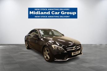 Mercedes C Class 2.1 C220d AMG Line (Premium) 7G-Tronic+ Euro 6 (s/s) 4dr