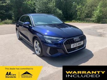 Audi A3 1.4 TFSIe 40 S line Sportback S Tronic Euro 6 (s/s) 5dr 13kWh