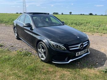 Mercedes C Class 2.1 C220d AMG Line (Premium Plus) 7G-Tronic+ Euro 6 (s/s) 4dr