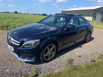 Mercedes-Benz C Class 2.0 C200 AMG Line (Premium) G-Tronic+ Euro 6 (s/s) 4dr