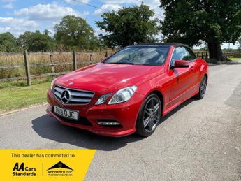 Mercedes E Class 2.1 E220 CDI BlueEfficiency Sport Cabriolet G-Tronic+ Euro 5 (s/