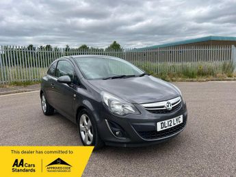 Vauxhall Corsa 1.2i ecoFLEX 16V SXi Euro 5 (s/s) 3dr (A/C)