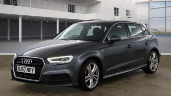 Audi A3 1.5 TFSI CoD S line Sportback S Tronic Euro 6 (s/s) 5dr