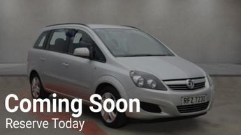 Vauxhall Zafira 1.8 16V Exclusiv Euro 5 5dr