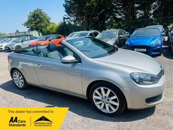 Volkswagen Golf TDi 1.6 TDI BlueMotion Tech SE Cabriolet Euro 5 (s/s) 2dr