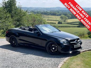 Mercedes E Class 2.1 E220 CDI AMG Sport Cabriolet 2dr Diesel G-Tronic+ Euro 5 (s/