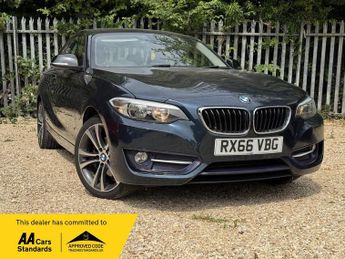 BMW 220 2.0 220d Sport Auto Euro 6 (s/s) 2dr