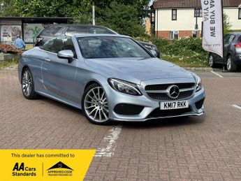 Mercedes C Class 2.1 C220d AMG Line (Premium Plus) Cabriolet G-Tronic+ Euro 6 (s/