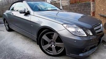 Mercedes E Class 2.1 E250 CDI BlueEfficiency SE Cabriolet Tiptronic Euro 5 2dr