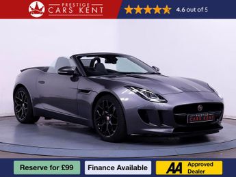 Jaguar F-Type 3.0 V6 Convertible 2dr Petrol Auto Euro 6 (s/s) (340 ps)