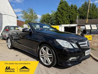 Mercedes E Class 5.5 E500 V8 Sport Cabriolet G-Tronic Euro 5 2dr