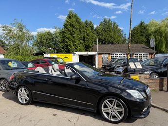 Mercedes-Benz E Class 5.5 E500 V8 Sport Cabriolet G-Tronic Euro 5 2dr
