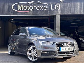 Audi A3 2.0 TDI S line Sportback S Tronic quattro Euro 6 (s/s) 5dr (Nav)