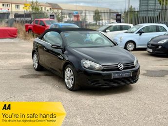 Volkswagen Golf TDi 1.6 TDI BlueMotion Tech SE Cabriolet Euro 5 (s/s) 2dr
