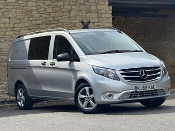 Mercedes Vito 2.1 119 CDI BlueTEC Sport Crew Van G-Tronic+ RWD L2 Euro 6 (s/s)