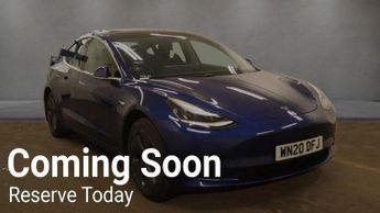 Tesla Model 3 Standard Range Plus Auto RWD 4dr