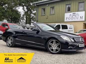 Mercedes E Class 3.0 E350 CDI V6 BlueEfficiency Sport Cabriolet G-Tronic Euro 5 2