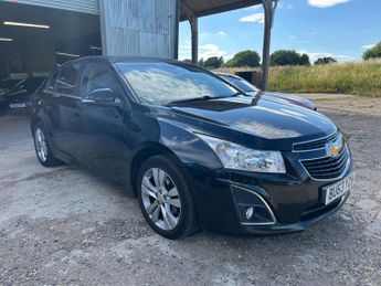 Chevrolet Cruze 1.8 LTZ Auto Euro 5 5dr (Nav)