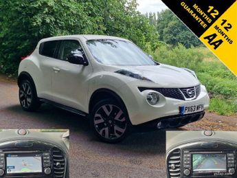 Nissan Juke 1.6 n-tec Euro 5 5dr (17in Alloy)