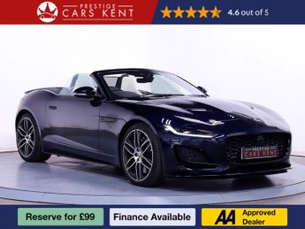 Jaguar F-Type 5.0 V8 75 Convertible 2dr Petrol Auto AWD Euro 6 (s/s) (450 ps)
