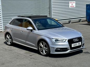 Audi A3 2.0 TDI S line Sportback S Tronic Euro 6 (s/s) 5dr (Nav)