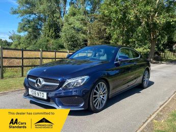 Mercedes C Class 2.1 C220d AMG Line (Premium Plus) G-Tronic+ Euro 6 (s/s) 2dr