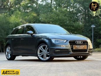 Audi A3 2.0 TDI S line Sportback S Tronic Euro 6 (s/s) 5dr