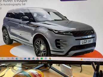 Land Rover Range Rover Evoque 1.5 P300e 12.2kWh Autobiography Auto 4WD Euro 6 (s/s) 5dr
