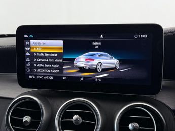 Mercedes-Benz C Class 2.0 C220d AMG Line (Premium) G-Tronic+ Euro 6 (s/s) 2dr