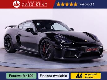 Porsche 718 4.0 GT4 Coupe 2dr Petrol Manual Euro 6 (s/s) (420 ps)