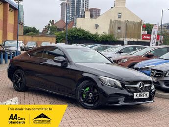 Mercedes C Class 1.5 C200 MHEV AMG Line (Premium) G-Tronic+ Euro 6 (s/s) 2dr