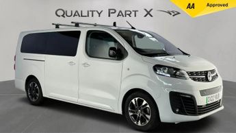 Vauxhall Vivaro 50kWh Elite Auto LWB 5dr (8 Seat, 7.4kW Charger)