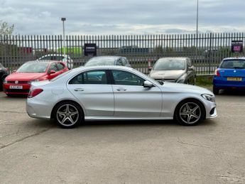 Mercedes-Benz C Class 2.1 C220d AMG Line G-Tronic+ Euro 6 (s/s) 4dr