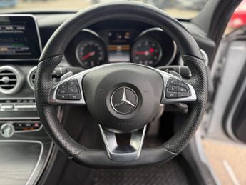 Mercedes-Benz C Class 2.1 C220d AMG Line G-Tronic+ Euro 6 (s/s) 4dr