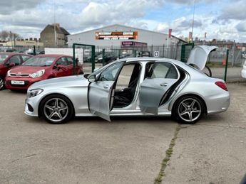 Mercedes-Benz C Class 2.1 C220d AMG Line G-Tronic+ Euro 6 (s/s) 4dr