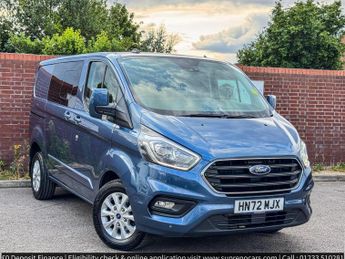 Ford Transit Custom 2.0 320 EcoBlue Limited Crew Van Auto L1 H1 Euro 6 5dr