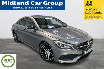 Mercedes CLA 1.6 CLA180 AMG Line Coupe 7G-DCT Euro 6 (s/s) 4dr