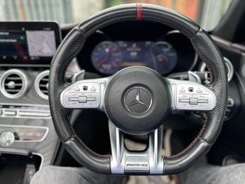 Mercedes-Benz C Class 3.0 C43 V6 AMG (Premium Plus) Cabriolet G-Tronic+ 4MATIC Euro 6 