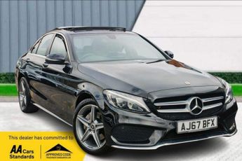 Mercedes C Class 2.1 C220d AMG Line (Premium) G-Tronic+ 4MATIC Euro 6 (s/s) 4dr