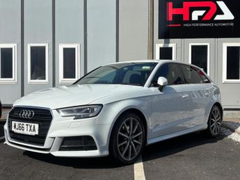 Audi A3 2.0 TDI S line Sportback S Tronic Auto 6Spd quattro Euro 6 (s/s)
