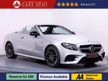 Mercedes E Class 3.0 E53 MHEV EQ Boost AMG Cabriolet SpdS TCT 4MATIC+ Euro 6 (s/s
