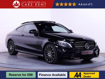 Mercedes C Class 2.0 C300h MHEV AMG Line Night Edition (Premium Plus) Coupe 2dr P